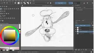 Brushes - Changing the brush size in Krita
