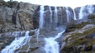 Архыз. Софийские водопады и ледник. Sofia waterfalls and glaciers.
