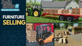 Furniture Selling in Farming simulator 23 | Furniture Business | 