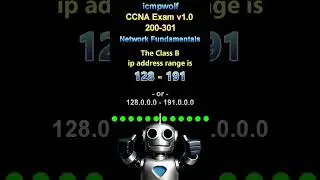 Cisco CCNA: Class B Network Range? - #icmpwolf #ciscoccna #ciscocertification