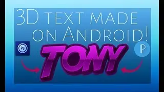 How to make 3D text on Android!!!