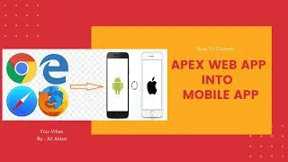 How to convert apex web app into mobile app | Oracle Apex Tutorial Lecture 27