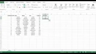 Series y secuencias en excel