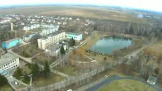 Марьиногорский колледж с высоты птичьего полета