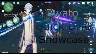 Ayato C0 Echoes Of An Offering Dmg Showcase - Genshin Impact