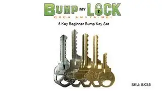 5 Key Beginner Bump Key Set