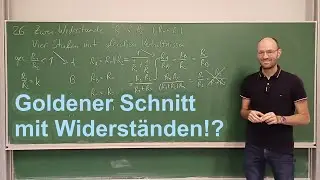 Kochplatte mit 4 Widerstandsstufen aus 2 Widerständen mit jeweils gleichen Widerstandsverhältnissen