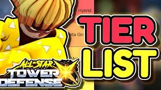 Ranking EVERY UNIT in ASTD X Update 6! (META Tier List)