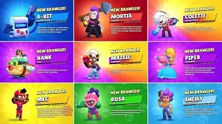 ALL 68 BRAWLER UNLOCK ANIMATIONS | Hank, Maisie & More....