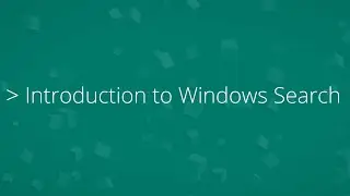 Getting started with Windows 10 search