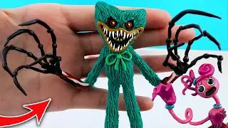 The Prototype 1006 and Mommy Long Legs - Poppy Playtime chapter 2 with Clay | Clay Kamilla Tutorial
