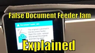 How to fix False ADF Document Feeder Jam Problem - HP Officejet Pro 8000, 9000 Series