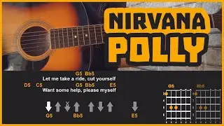 NIRVANA - POLLY (Album Version) | Guitar Cover | Aккорды и Бой