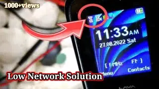 Lava A1200 Low Network Problem | Lava A1200 network problem solution | lava A3 network problem