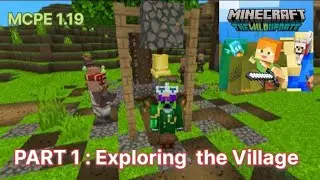 Perfect Day 1 in Minecraft - A Village