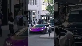 Twin Turbo Lamborghini Huracan Performante FLAMES in London 🔥