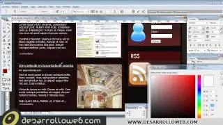 Diseño explicado de una web con Photoshop desde cero y a velocidad reducida