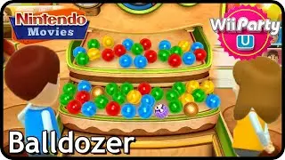 Wii Party U - Balldozer (4 Players, Maurits vs Rik vs Thessy vs Anja)