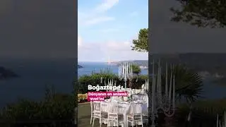 Sarıyer'de Deniz Manzaralı Düğün Mekanları!