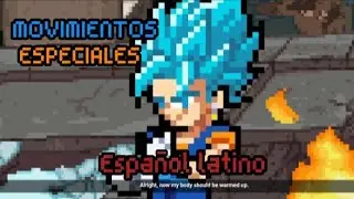 Z LEGENDS 3 - Vegito SSJ BLUE Movimientos especiales en español latino | DMGEM
