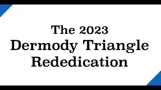 Dermody Triangle Rededication 2023 .
