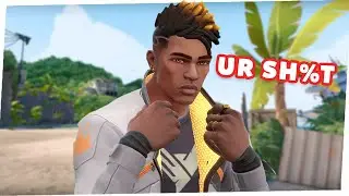 we trolled a toxic valorant player...