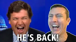 HE'S BACK!!   Liberal Media Melting Down After Tucker Carlson's Big Announcement!