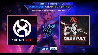 DEUS VULT vs YOU ARE NEXT (2-0) | MEC Europe | April Group Stage C | 2020