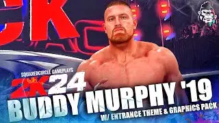 WWE 2K24 Buddy Murphy Returns w/ GFX Pack & Entrance Theme