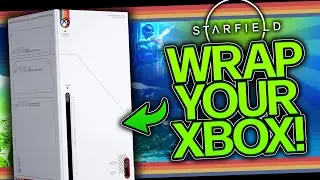 Starfield Console Wrap for Xbox Series X - All Wrapped Up For Lift Off!
