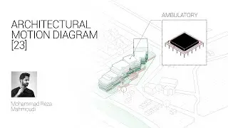 Architectural Motion Diagram/ 23 - موشن دیاگرام معماری
