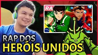MILK REACT - Rap do Ben 10 e Mutante Rex (Heróis Unidos) - UM OBJETIVO | IRON MASTER
