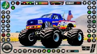 Monster Truck Stunts Raching 3D -  Mega Ramp Impossible GT Car Extreme Driver - Android gameplay 🔥🔥🔥