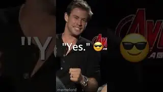 Chris Hemsworth roasts Chris Evans 💀 