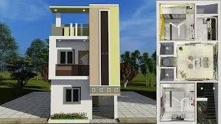 18 x 35 SMALL HOUSE DESIGN II 18 X 35 GHAR KA NAKSHA II 630 SQFT HOUSE PLAN