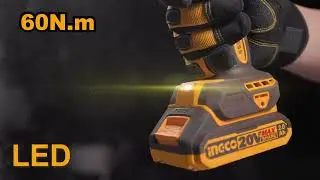INGCO Compact Brushless Cordless Drill , CDLI20602 , CDLI206021
