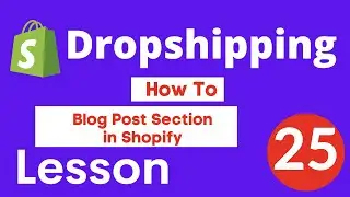 how to ADD blog post in shopify 2022 