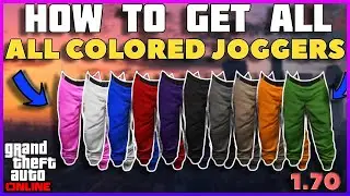 GTA 5 ONLINE How To Get All Colored Joggers For Female Characters 1.70! (GTA Clothing Glitches)