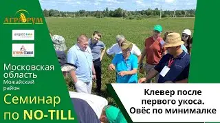 Кормовые культуры по минималке и классике/ Семинар по NO-till в Подмосковье