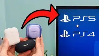 Connect Any Wireless Earbuds To PS5/PS4