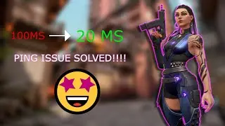 How to get low ping in valorant!!!! w/(bonusclips)