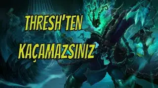 DEN İLE HOOK DENEMELERİ(Evinden Aldık) LOL THRESH SUPPORT