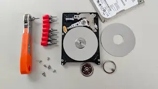 Open WD hard drive to remove data disk