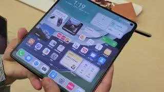 Looking at a Huawei folding phone (May 2024)