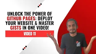 Unlock the Power of GitHub Pages: Deploy Your Website & Master Gists in One Video!