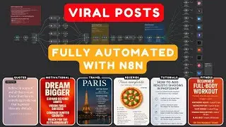 Automate 30 Days of Content in 1 Minute Using Airtable + n8n + OpenAI Image API