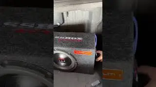 Сабвуфер сгорел  не выехав из установочного бокса #bass93 #автозвук  #magnum #сабвуфер