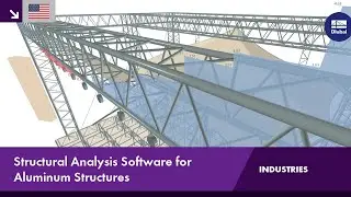 Structural Analysis Software for Aluminum Structures | RFEM 6 & RSTAB 9 by Dlubal Software