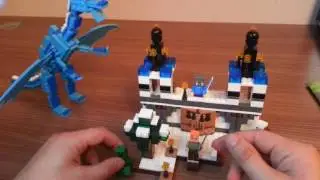 Конструктор Майнкрафт Синий Дракон 79253