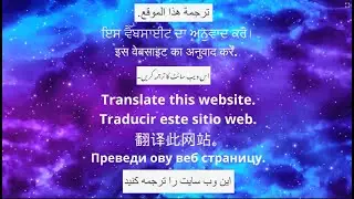 Translate This Website